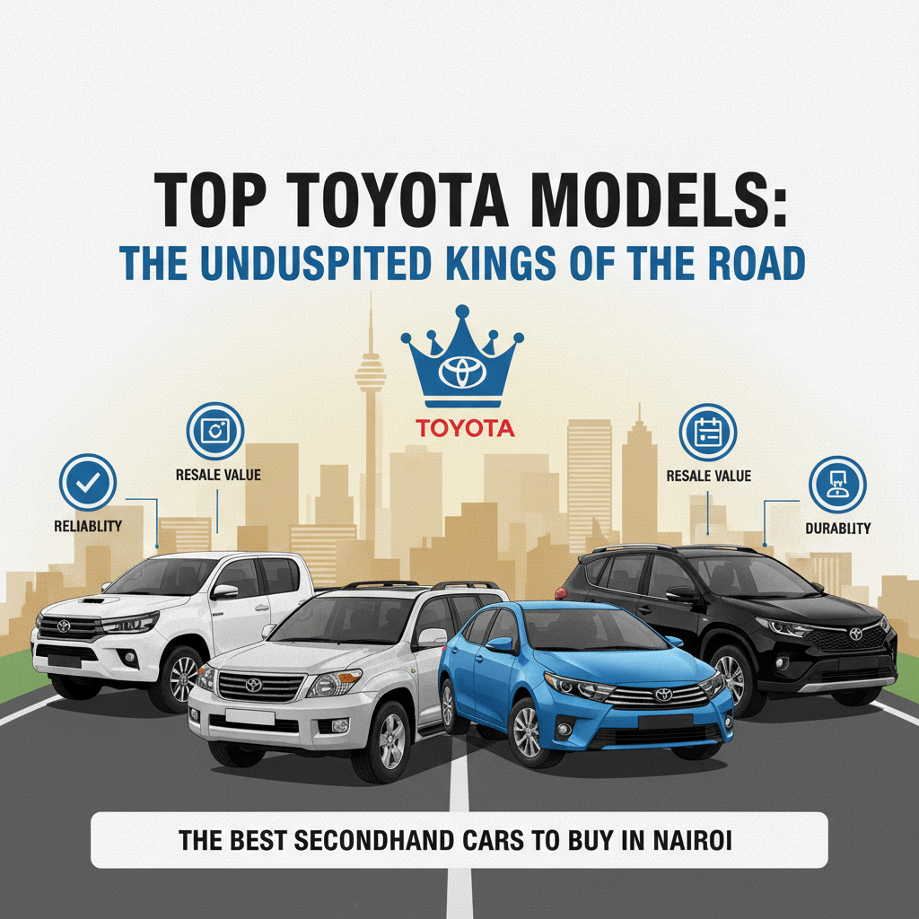 Top Toyota Models: The Undisputed Kings of the Road - The Best Secondhand Cars To Buy in Nairobi