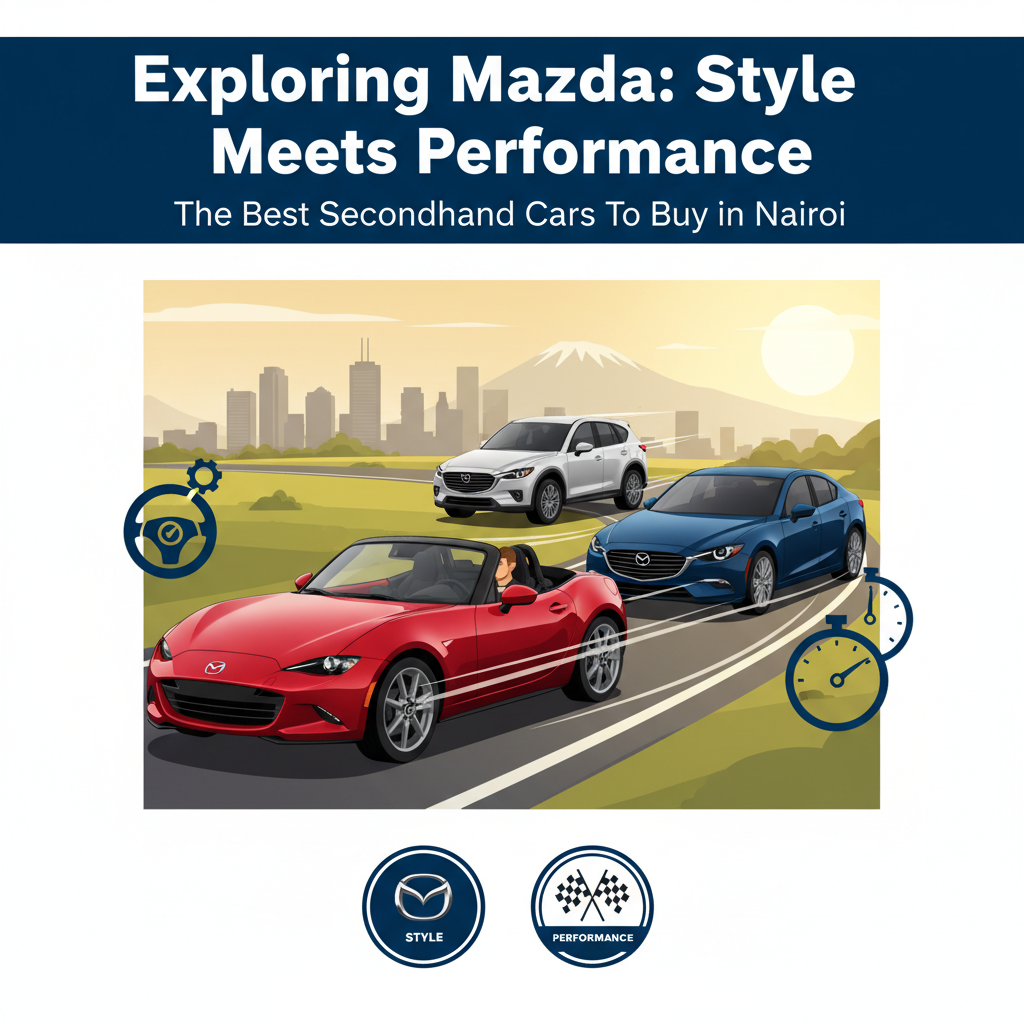 Exploring Mazda: Style Meets Performance - The Best Secondhand Cars To Buy in Nairobi