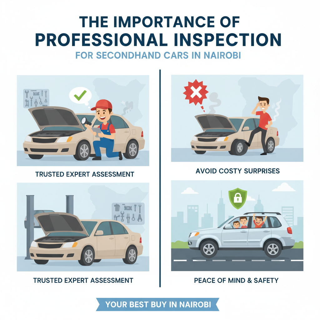 The Importance of Professional Inspection - The Best Secondhand Cars To Buy in Nairobi