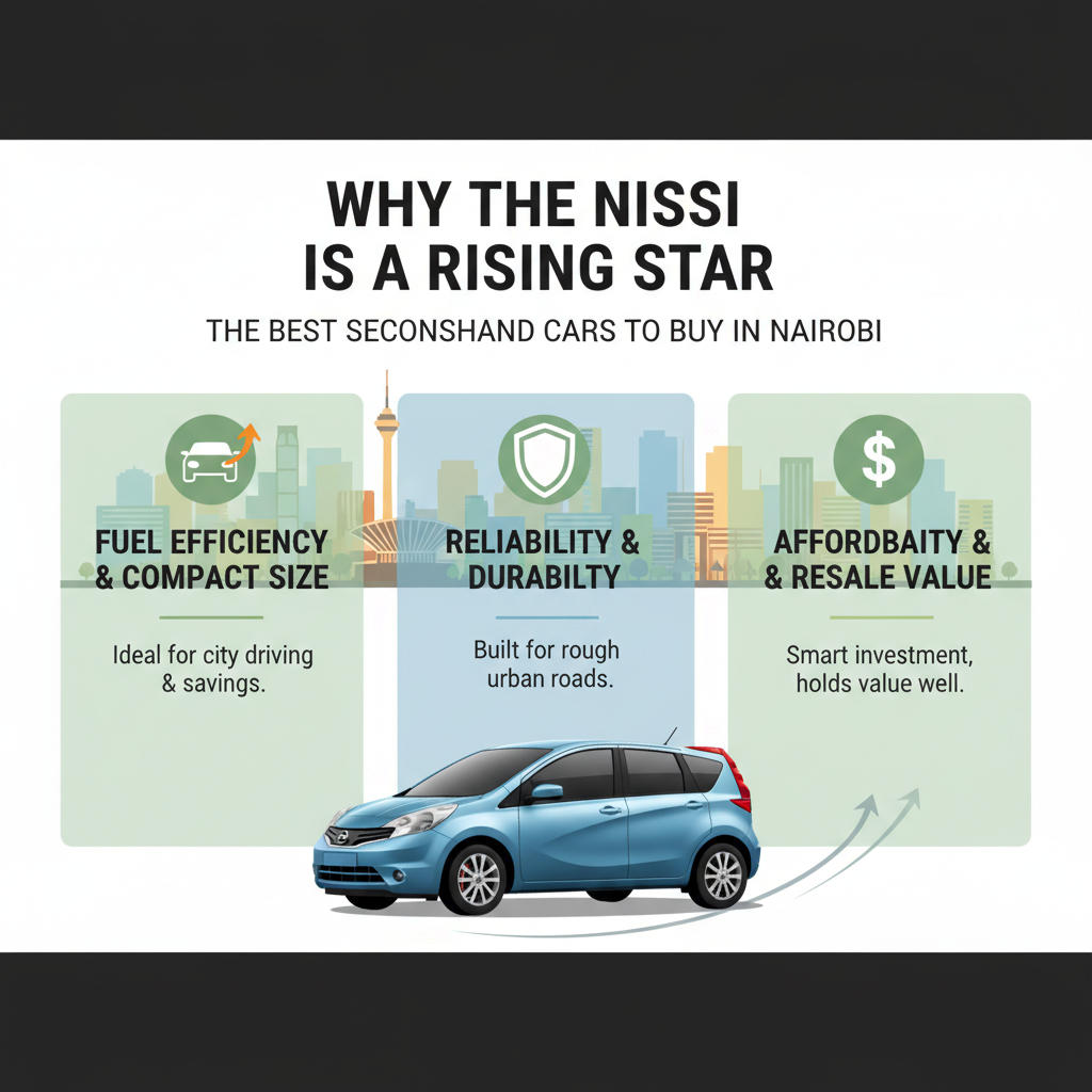 Why the Nissan Note is a Rising Star - The Best Secondhand Cars To Buy in Nairobi