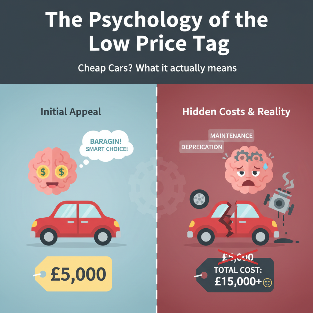 The Psychology of the Low Price Tag - Cheap Cars?, What it actually means