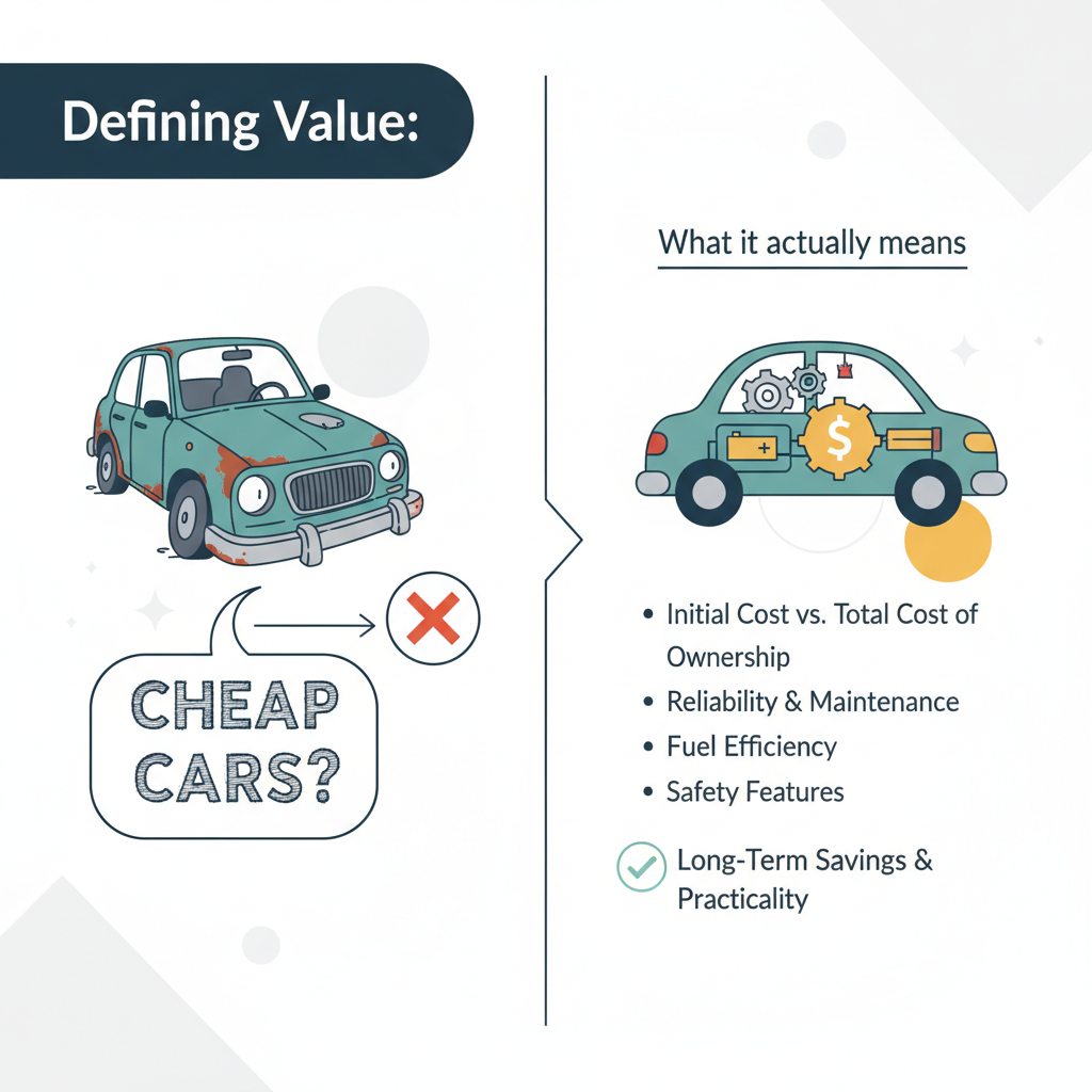 Defining Value: Cheap Cars?, What it actually means - Cheap Cars?, What it actually means