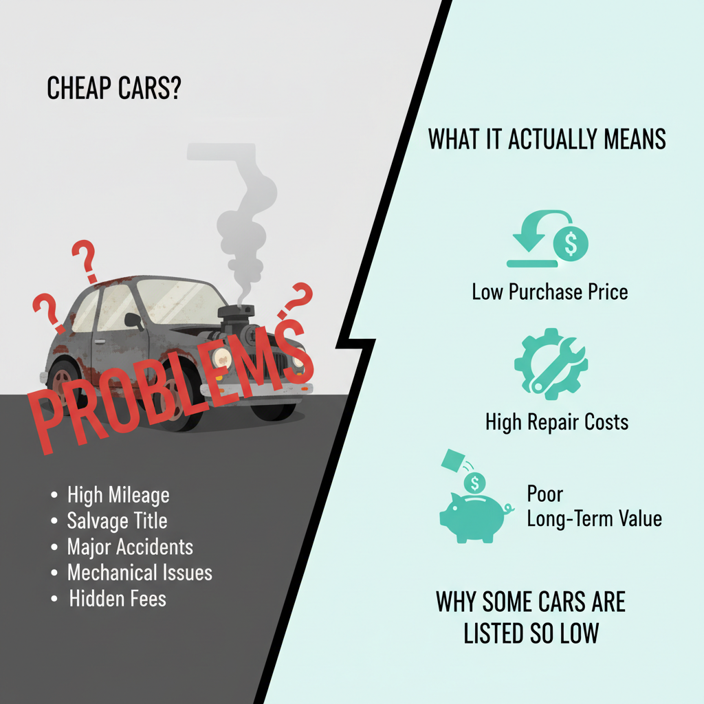Why Some Cars Are Listed So Low - Cheap Cars?, What it actually means