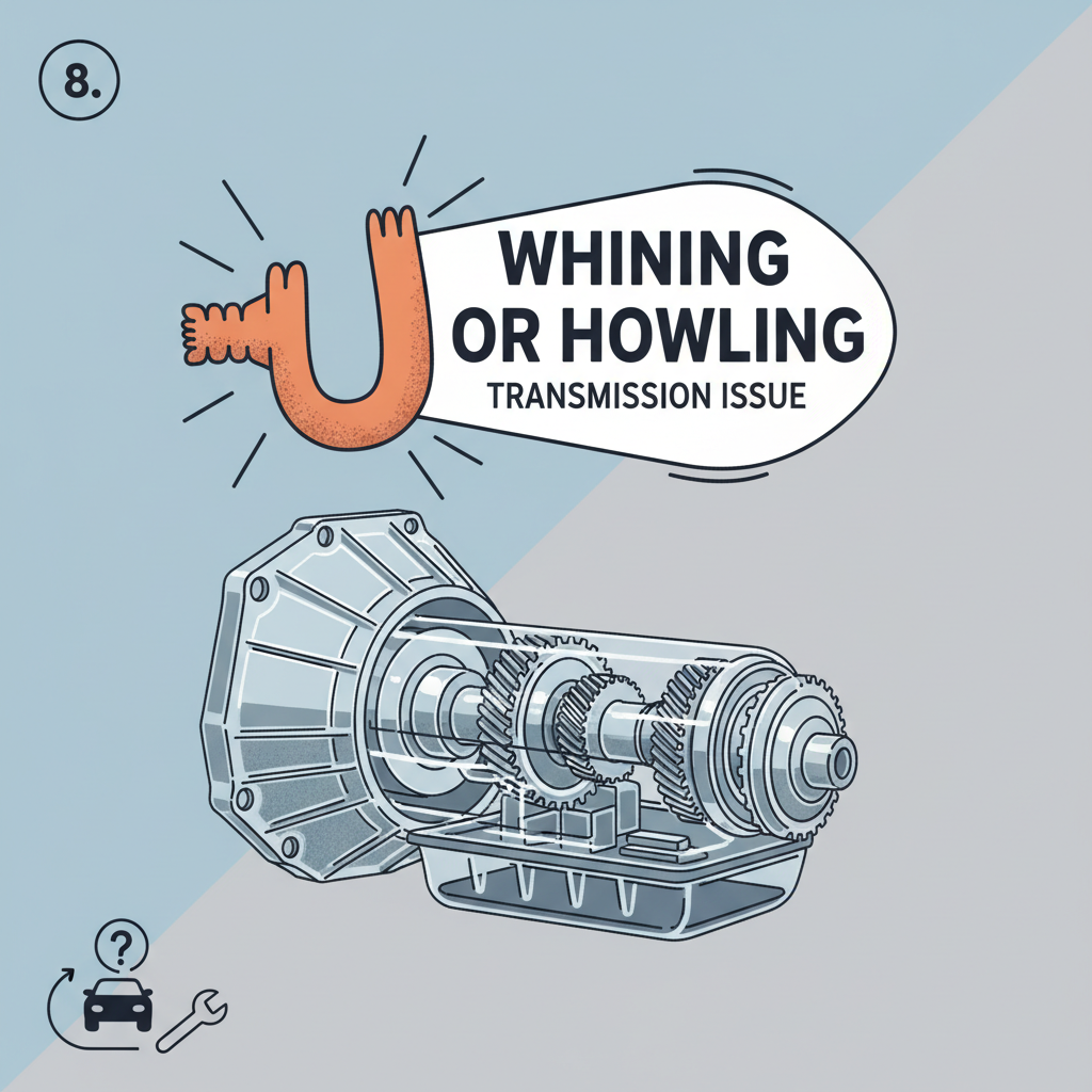 8. Whining or Howling from the Transmission - Car Sounds to Watch Out for When Taking a Used Car on a Test Drive