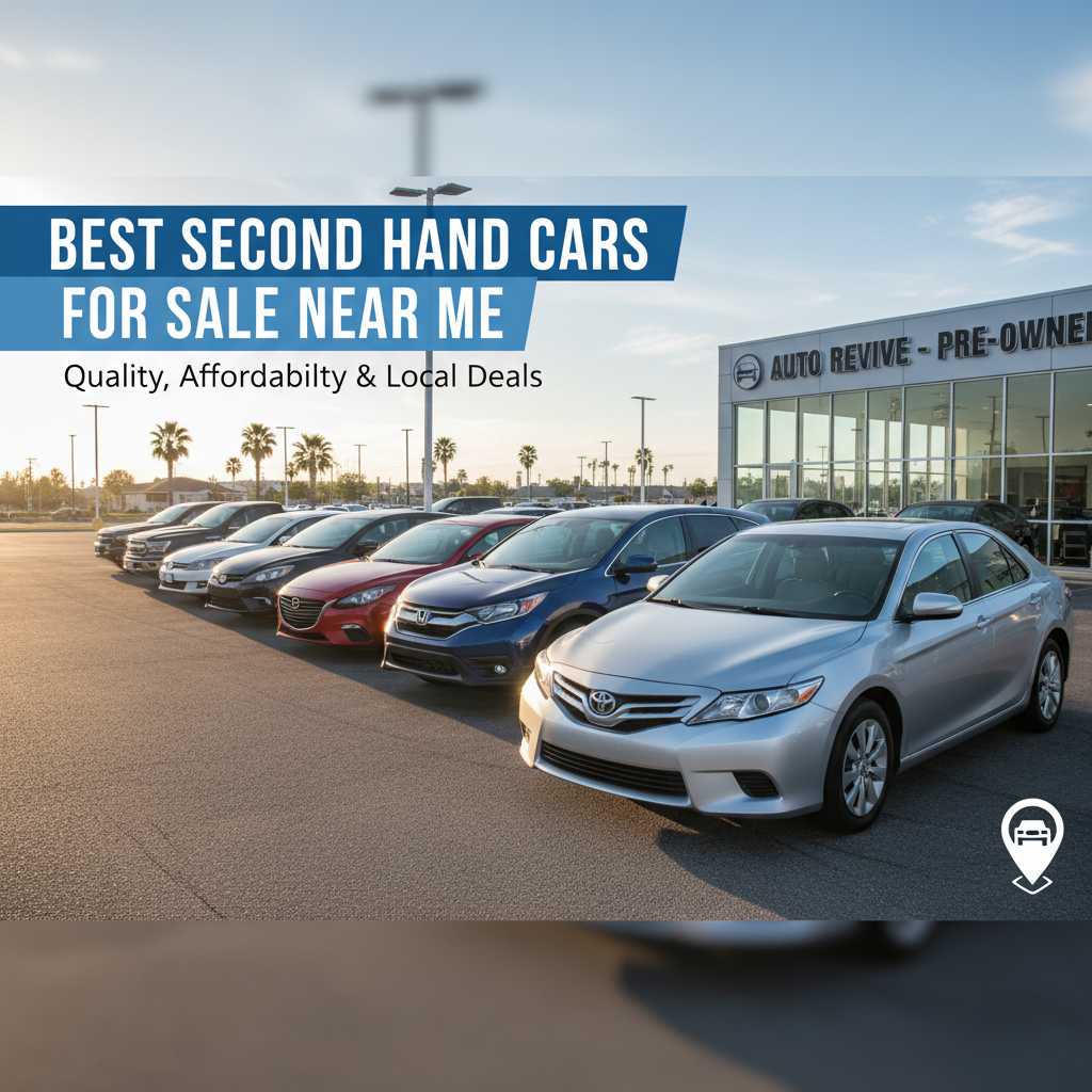 Hero image - best second hand cars for sale near me