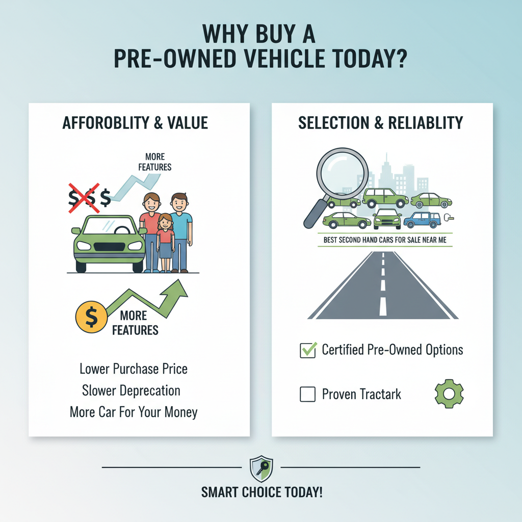 Why Buy a Pre-Owned Vehicle Today? - best second hand cars for sale near me