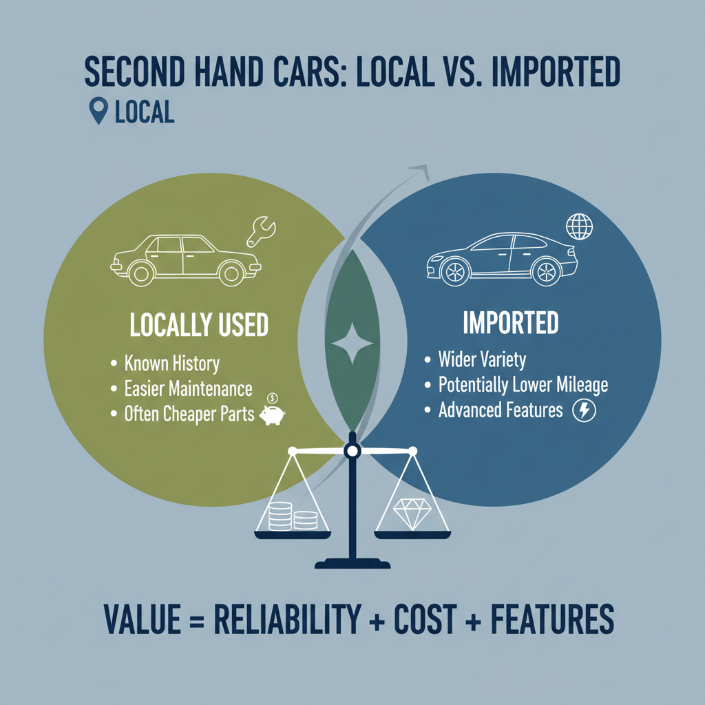 Understanding the Value of Locally Used vs. Imported - best second hand cars for sale near me