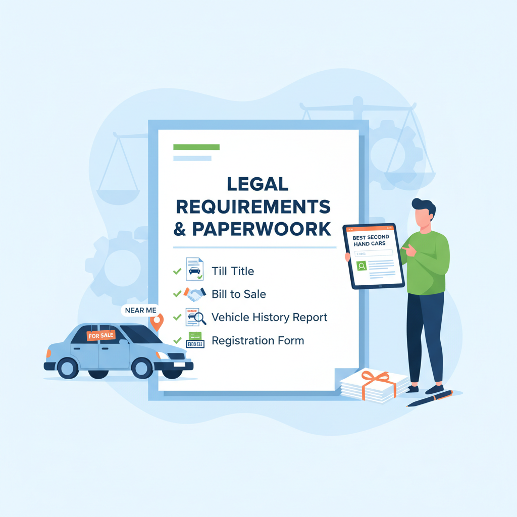 Legal Requirements and Paperwork - best second hand cars for sale near me